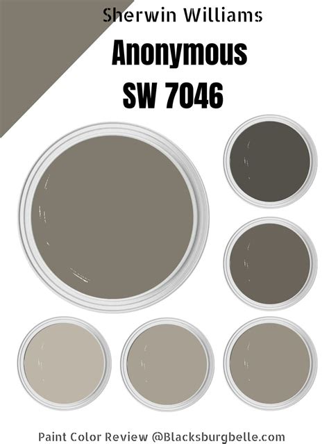 sherwin williams anonymous color palette.